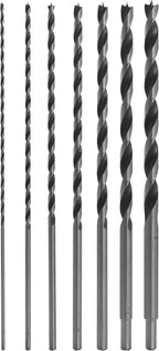 7 Piece 12" Long Brad Point Set