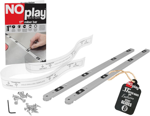 17” NoPlay Aluminum Miter Bar