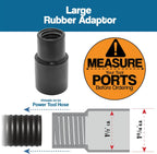 10' Power Tool Hose Kit with 5 Fittings