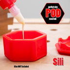 Glue Pod with Multi Purpose Sealable Lid