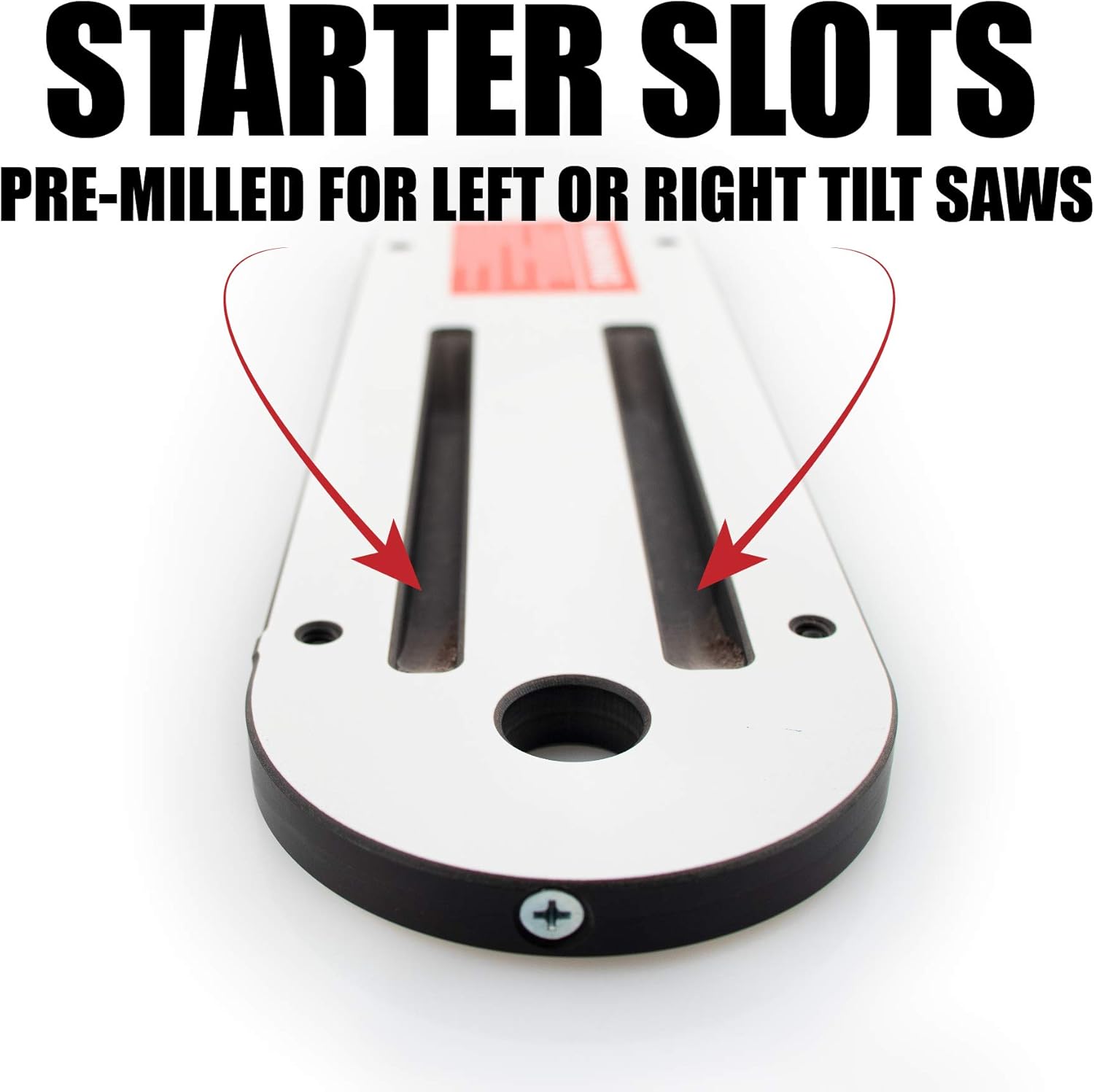 Delta Uni / Contractor & Large Grizzly Phenolic Zero Clearance Insert / Dado Throat Plate