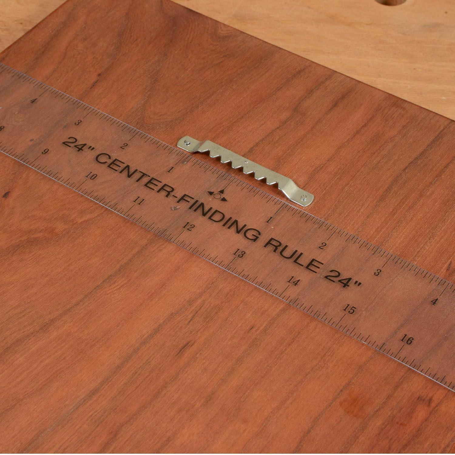 24" Clear Flex Center Finding Ruler