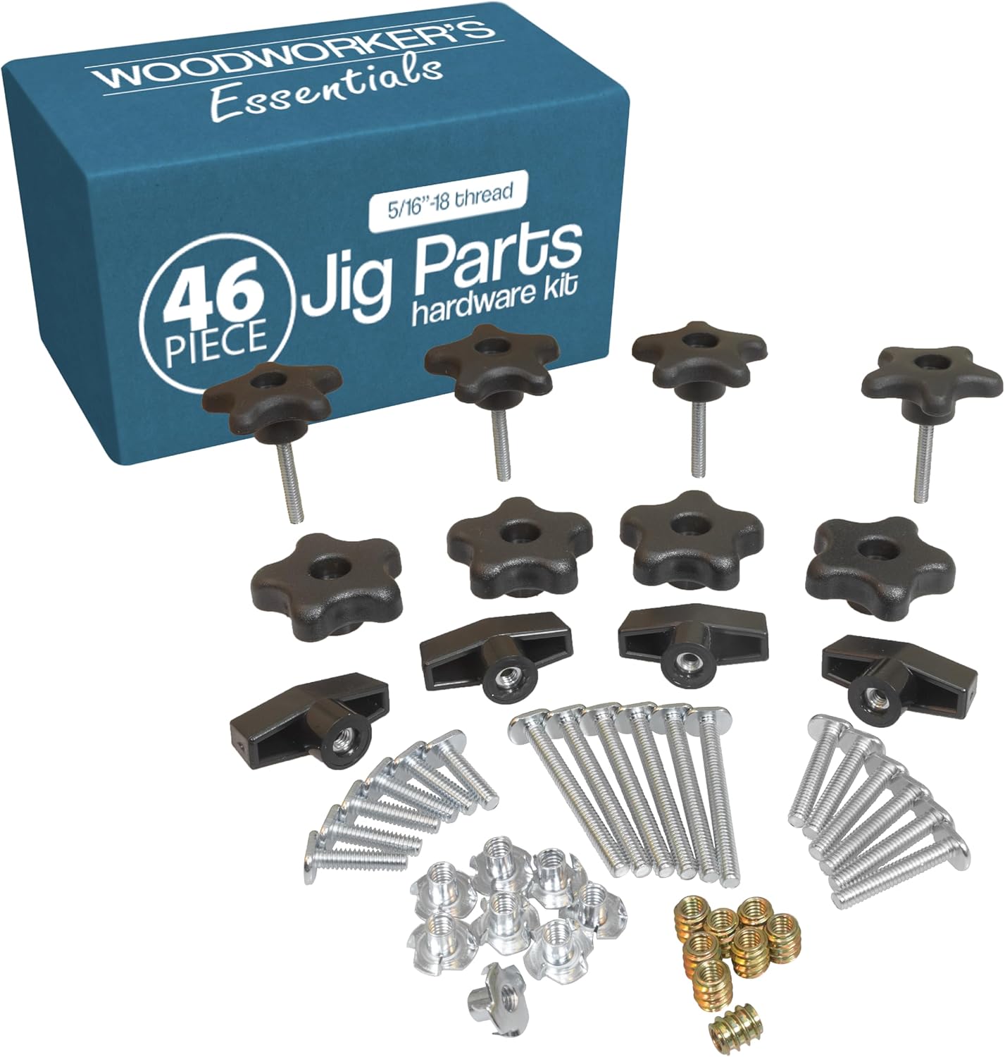 46 Piece Jig Parts Hardware Kit