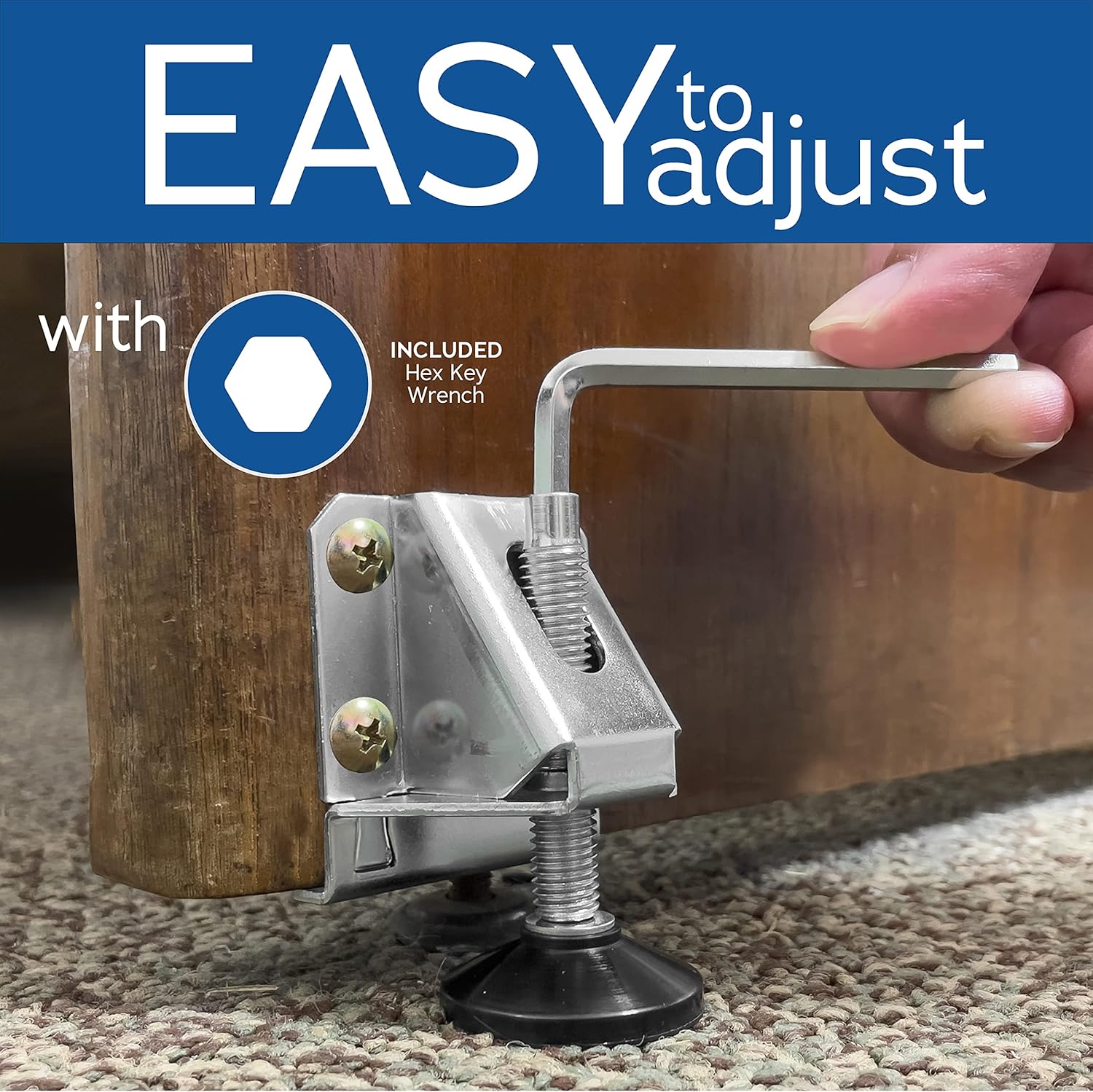 Heavy Duty Leg Levelers - Set of 4
