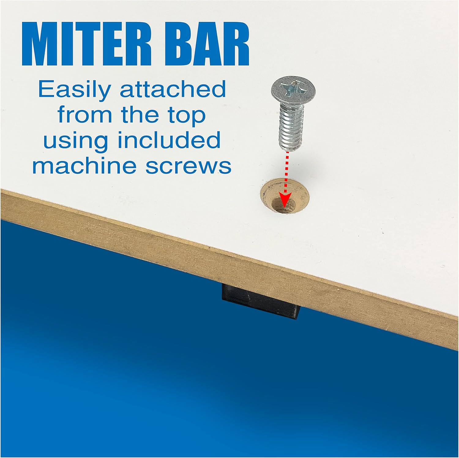 19" Precision Aluminum Miter Bar