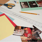 24" Clear Flex Center Finding Ruler