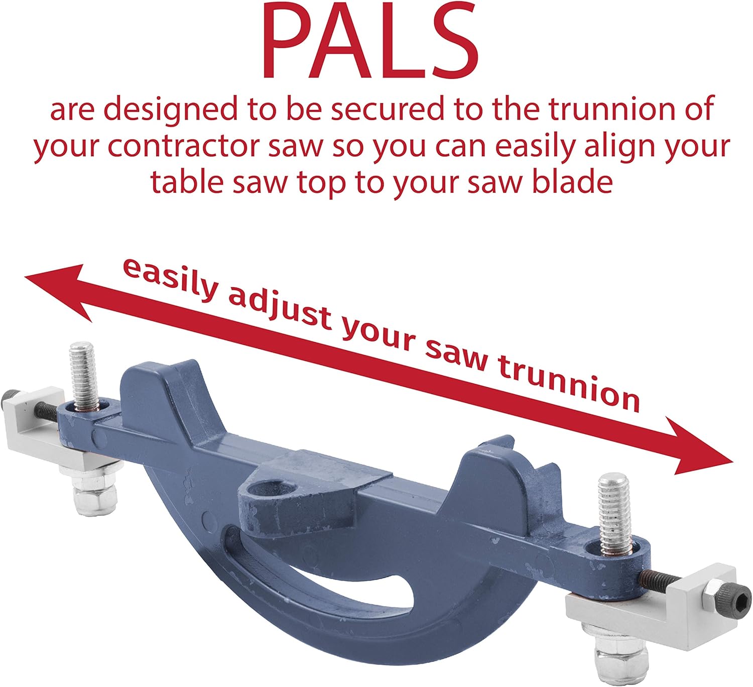 Contractor Saw PALS - Precision Alignment & Locking System