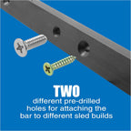 19" Precision Aluminum Miter Bar
