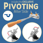 Adjustable Replacement Tool Rest Sharpening Jig