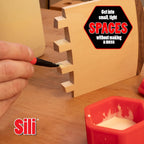 Pod with Sealable Lid & 3 SILI® Micro Glue Brushes