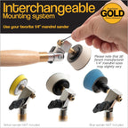 1" & 2" Dual Bearing Bowl Sander Kit