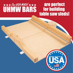 17" UHMW Plastic Strips - 4 Pack