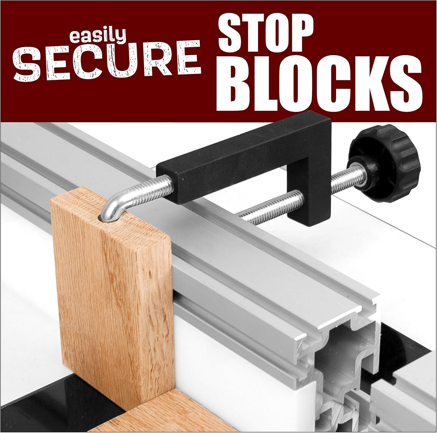 Adjustable Fence Clamps - 2PK