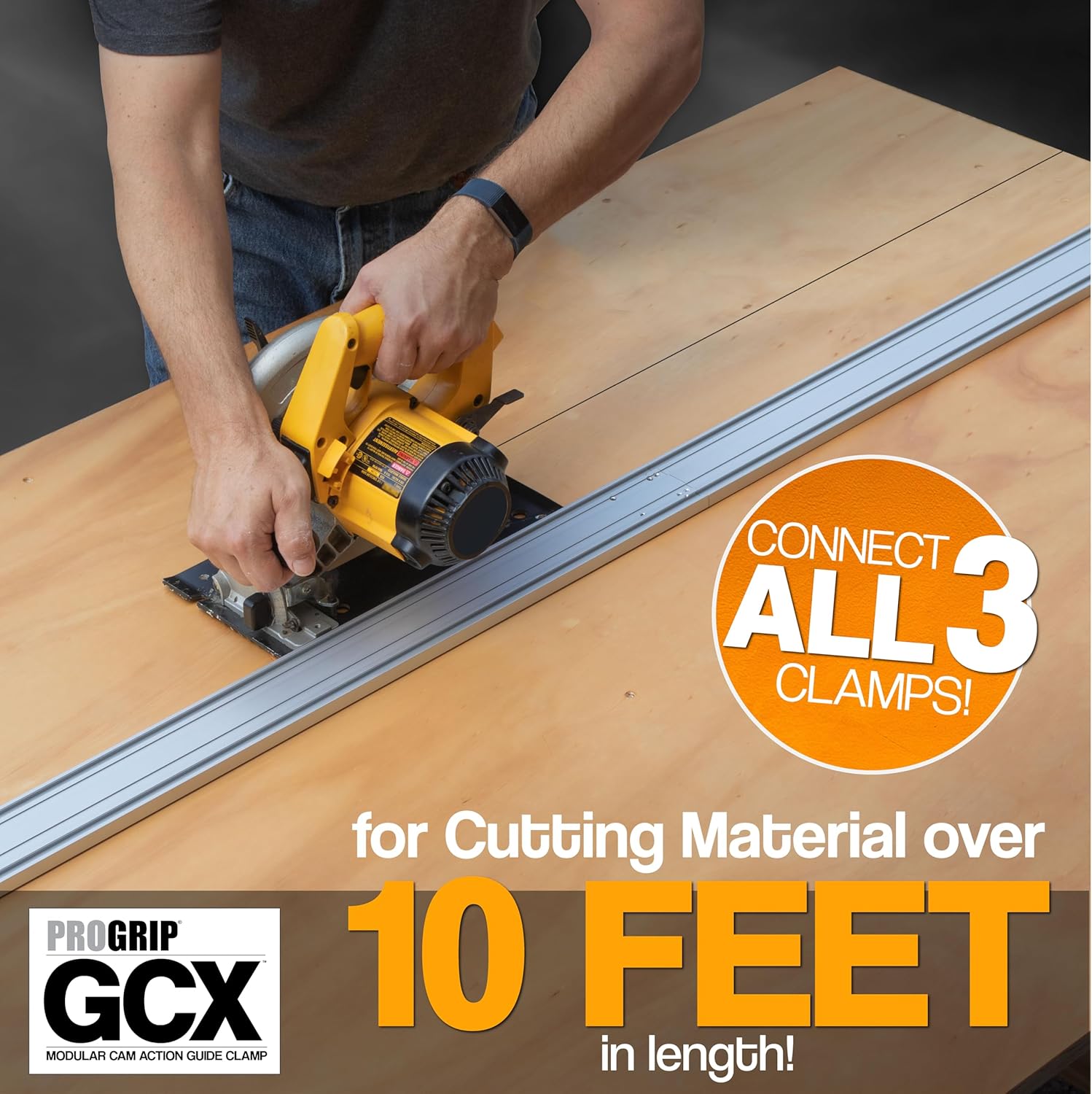 121" GCX Modular Cam Action Guide Clamp