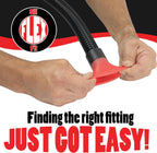 10' Power Tool Hose Kit with 8 Sili Fittings (Refurbished)