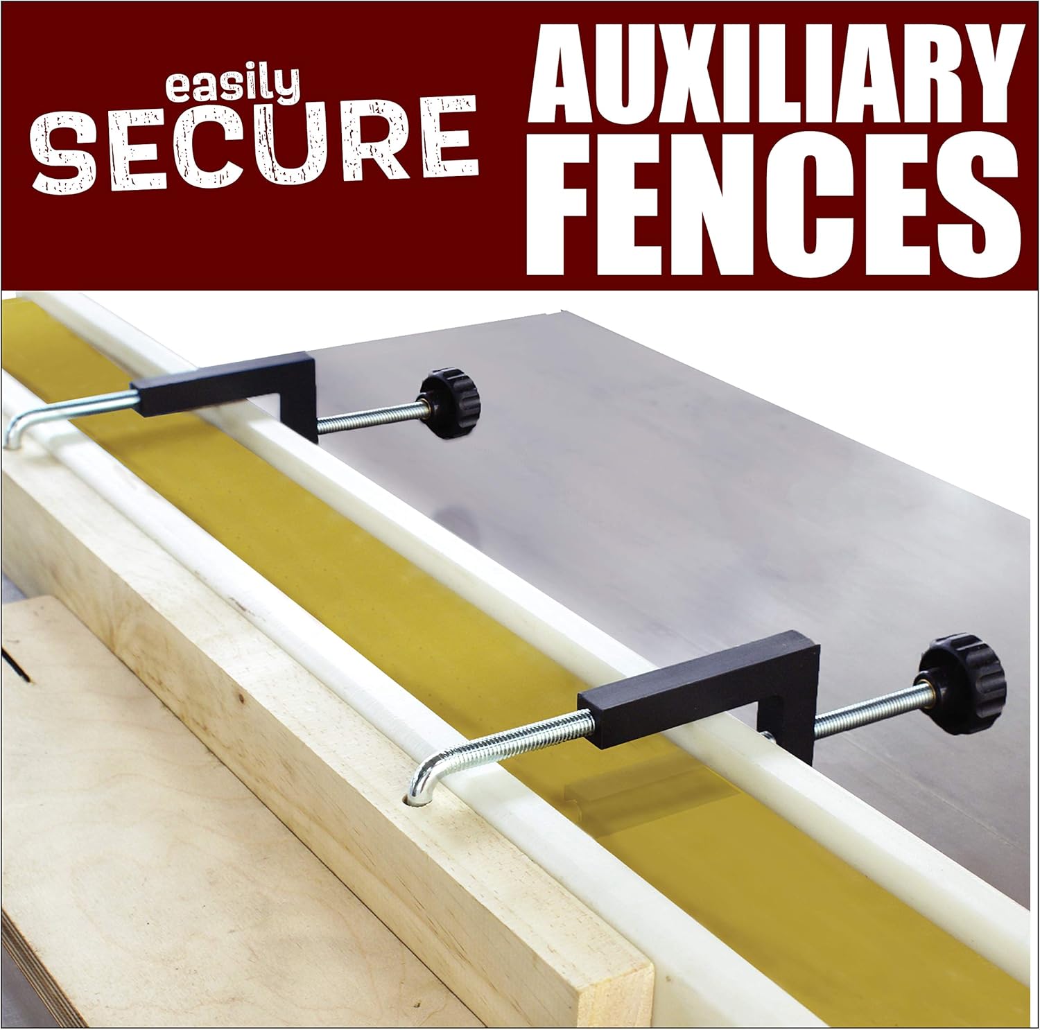 Adjustable Fence Clamps - 2PK