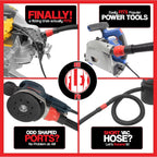 10' Power Tool Hose Kit with 8 Sili Fittings (Refurbished)