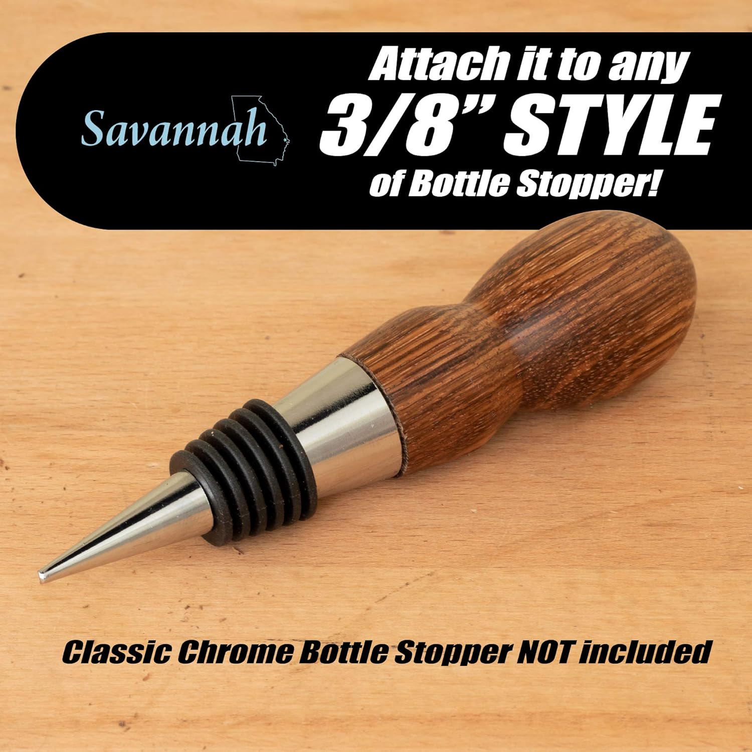 Bottle Stopper Chuck & Drill Bit