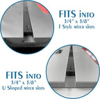18" Precision Steel Miter Bar