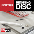 17” NoPlay Aluminum Miter Bar