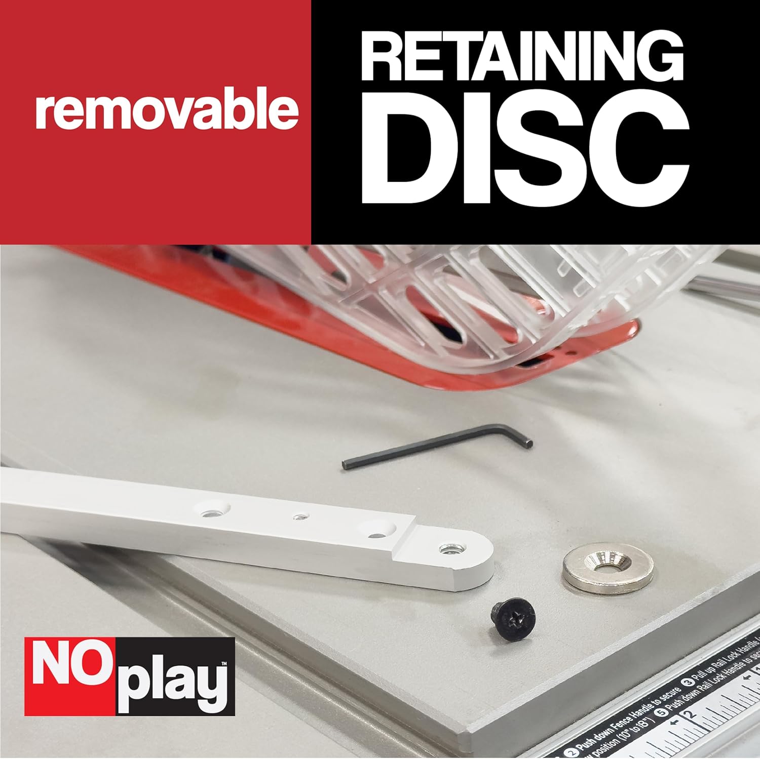 17” NoPlay Aluminum Miter Bar