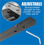 19" Precision Aluminum Miter Bar