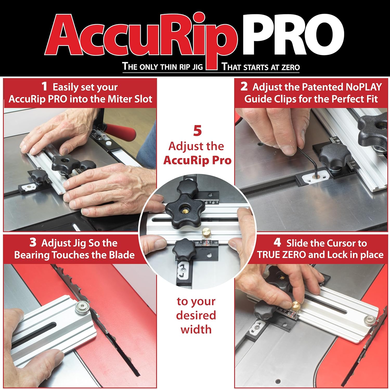 AccuRip Pro Thin Rip Jig
