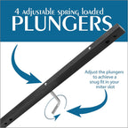18" Precision Steel Miter Bar