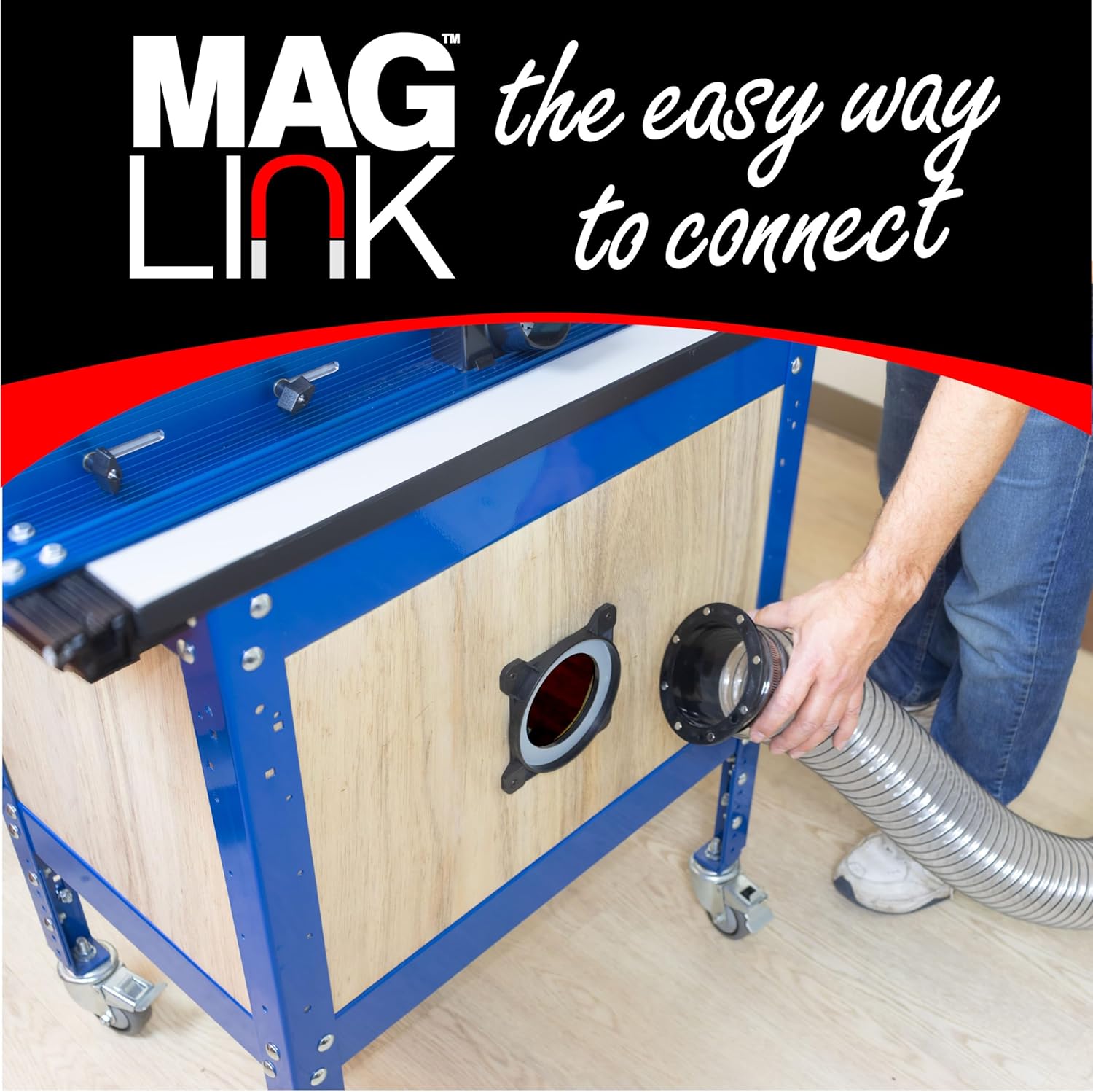 4" MagLink™ Surface Mount Steel Ring Receiver