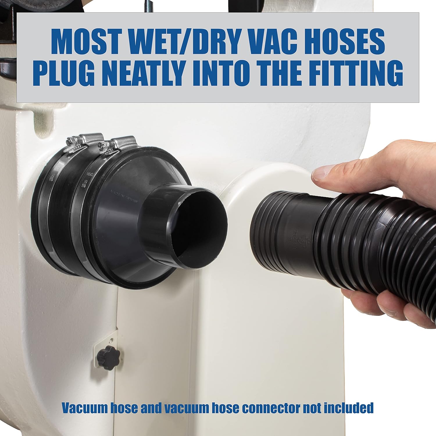 4" to 2-1/2" Reducer with 4" Rubber Coupler Fitting & Stainless Steel Clamps