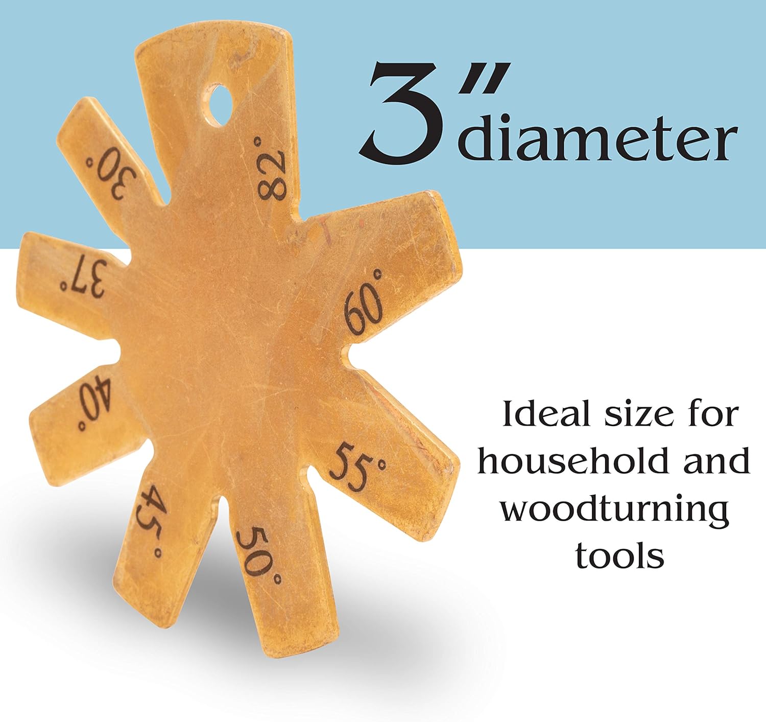 Turning Tool Angle Gauge