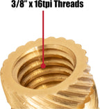 Bottle Stopper Threaded Inserts - 10PK