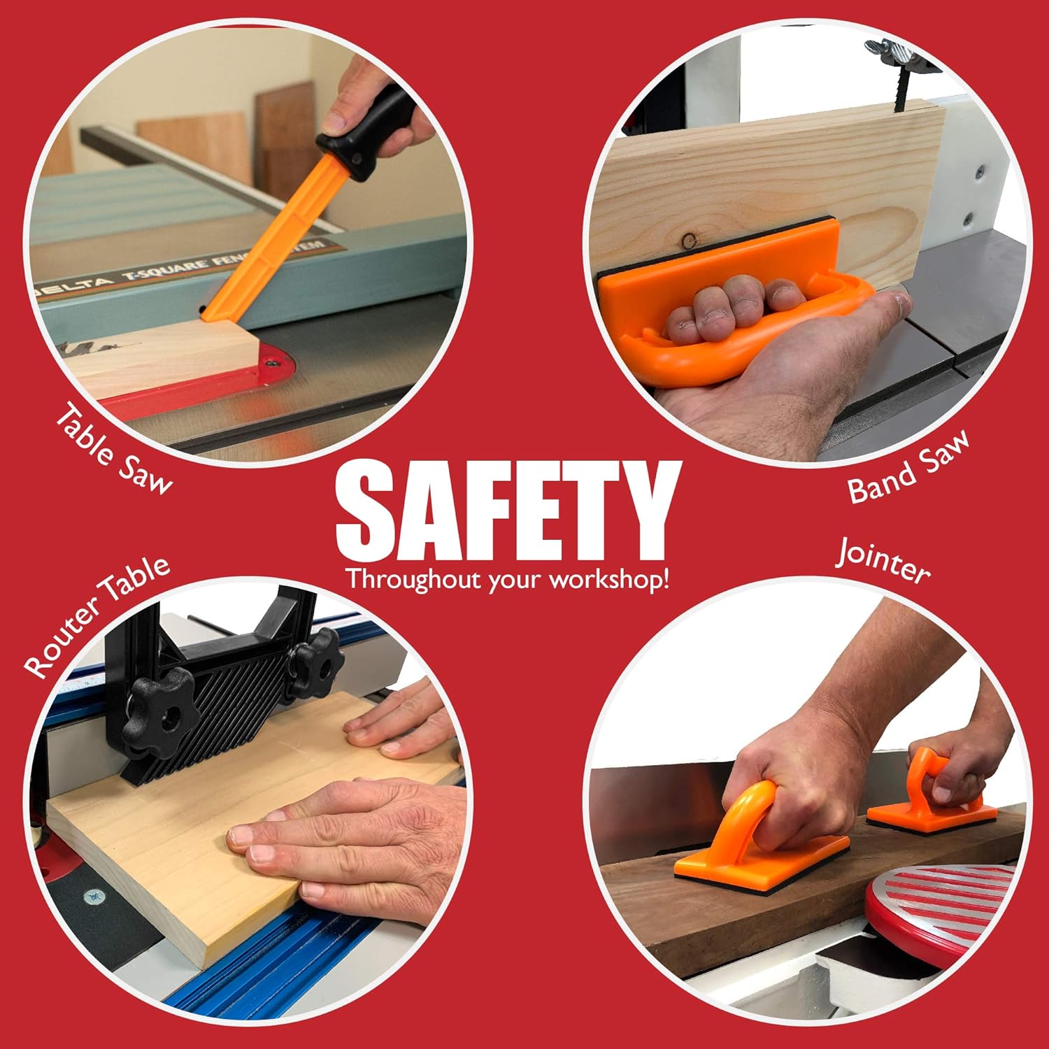 4 Piece Woodworking Safety Kit