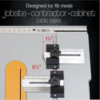 Thin Rip Table Saw Jig
