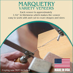 Veneer Variety Pack for Marquetry and Inlay Work