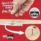 17” NoPlay Aluminum Miter Bar