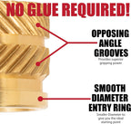 Bottle Stopper Threaded Inserts - 10PK