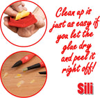 Pod with Sealable Lid & 3 SILI® Micro Glue Brushes