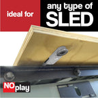 17” NoPlay Aluminum Miter Bar