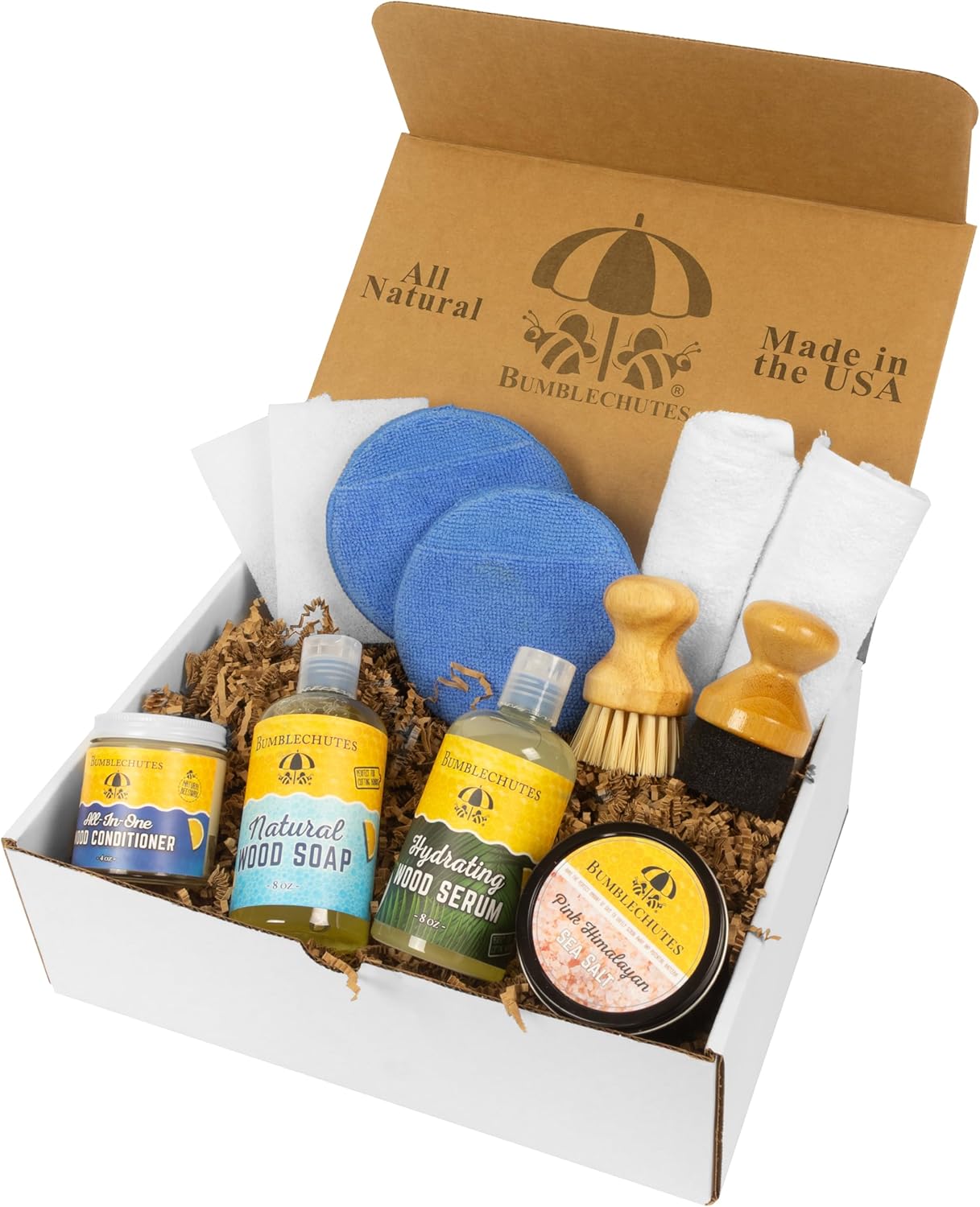 Wood Cutting Board Care Gift Set