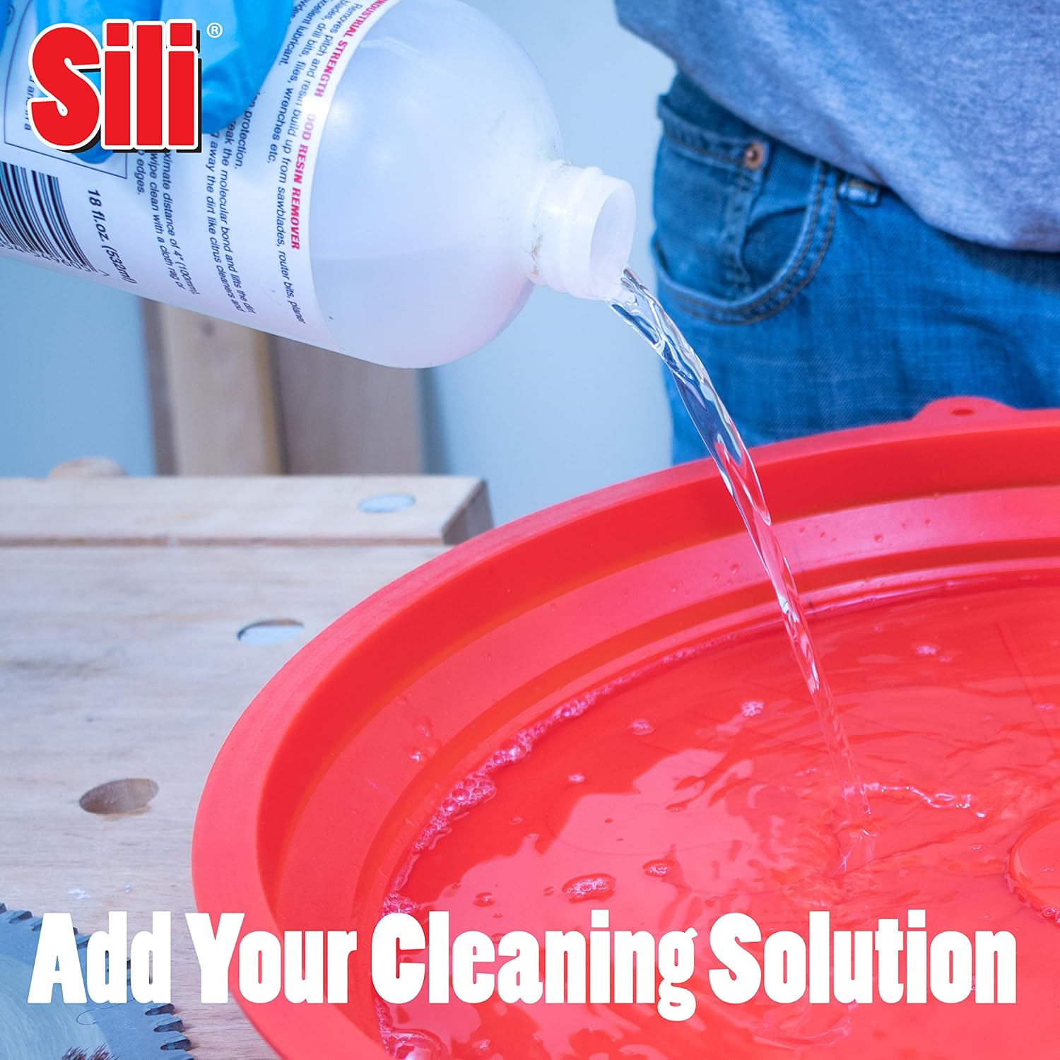 Saw Blade Cleaning Tray