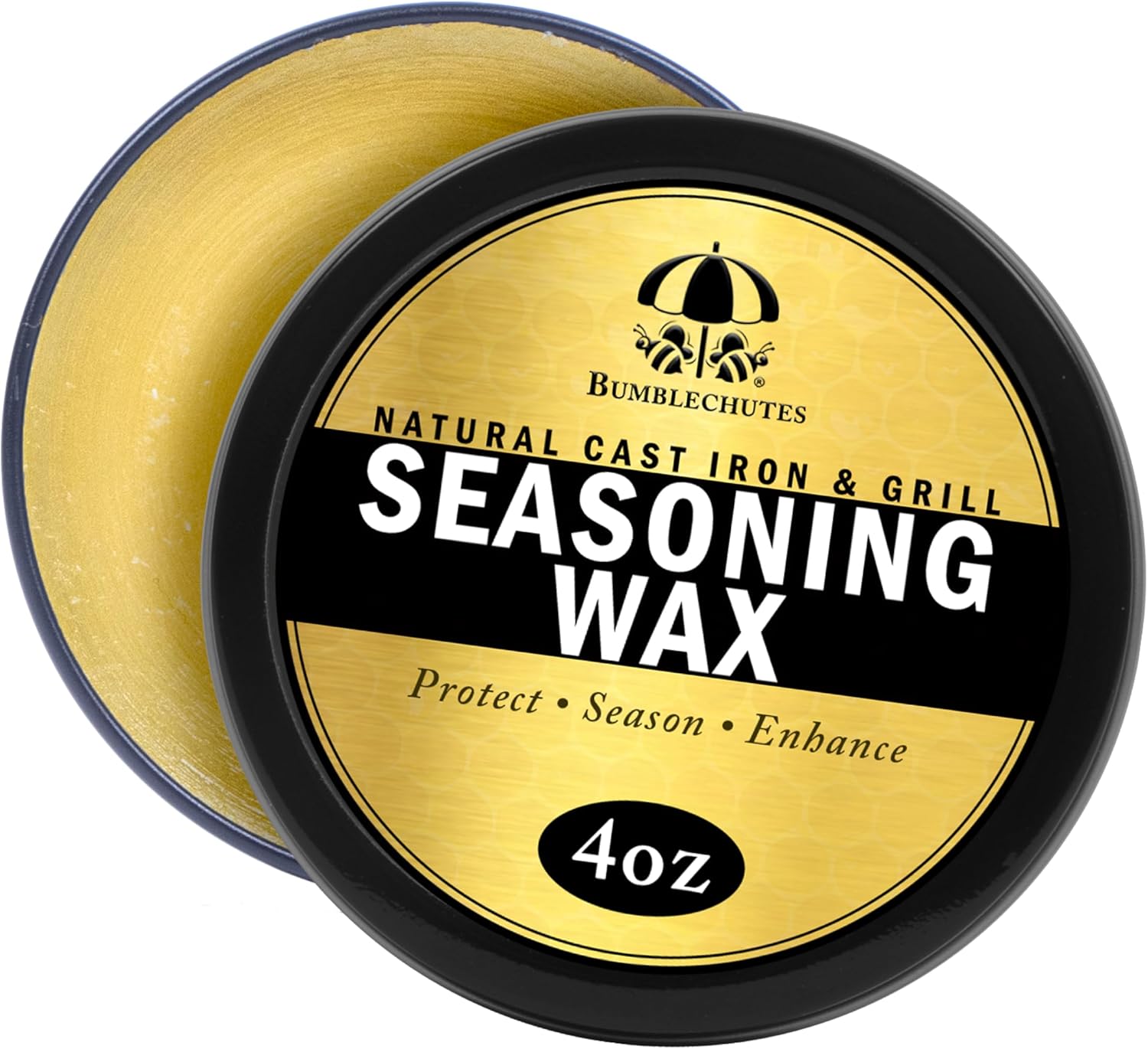 Cast Iron and Grill Seasoning Wax