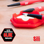 Pod with Sealable Lid & 3 SILI® Micro Glue Brushes