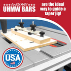 17" UHMW Plastic Strips - 4 Pack