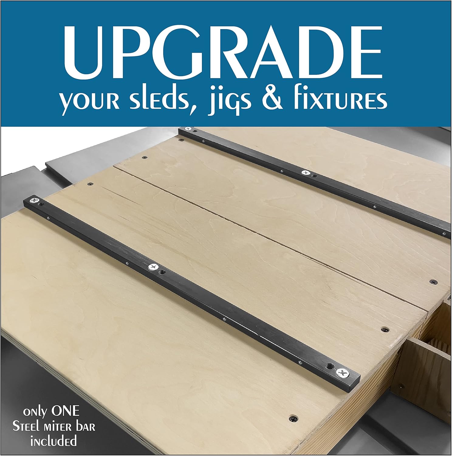 18" Precision Steel Miter Bar