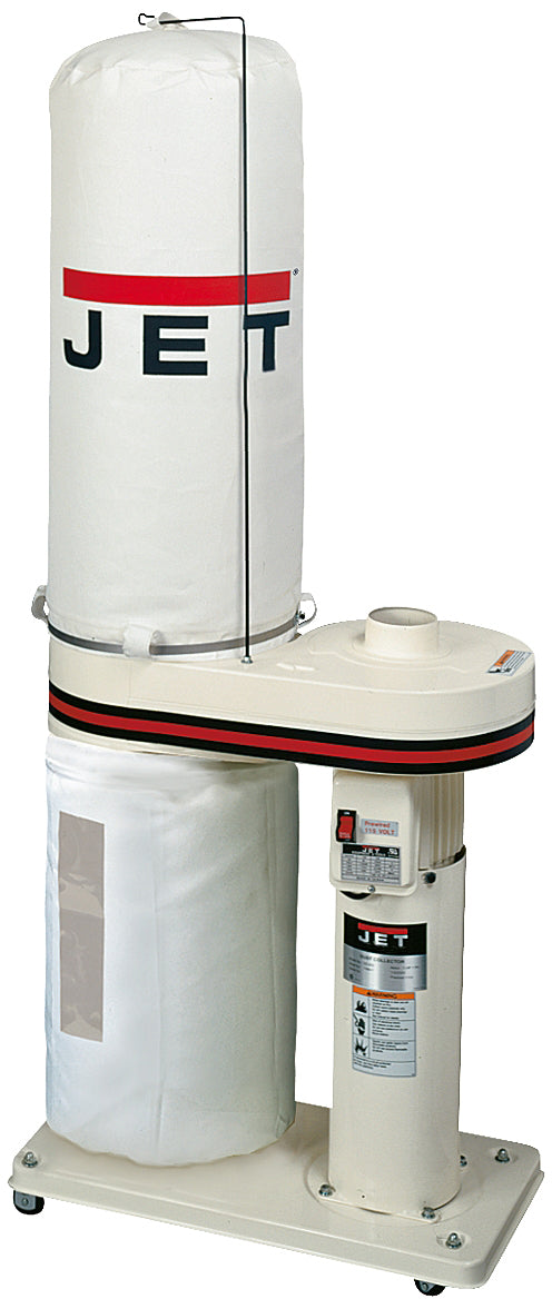 DC-650 1HP CFM Dust Collector with 30 Micron Bag - 650 CFM / 708642BK