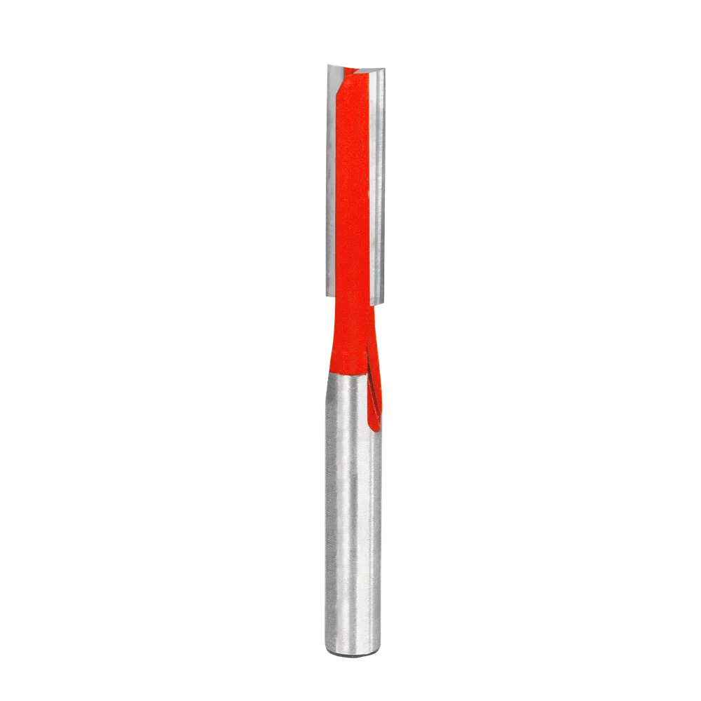 Double Flute Straight Bits - 1/4" Shank