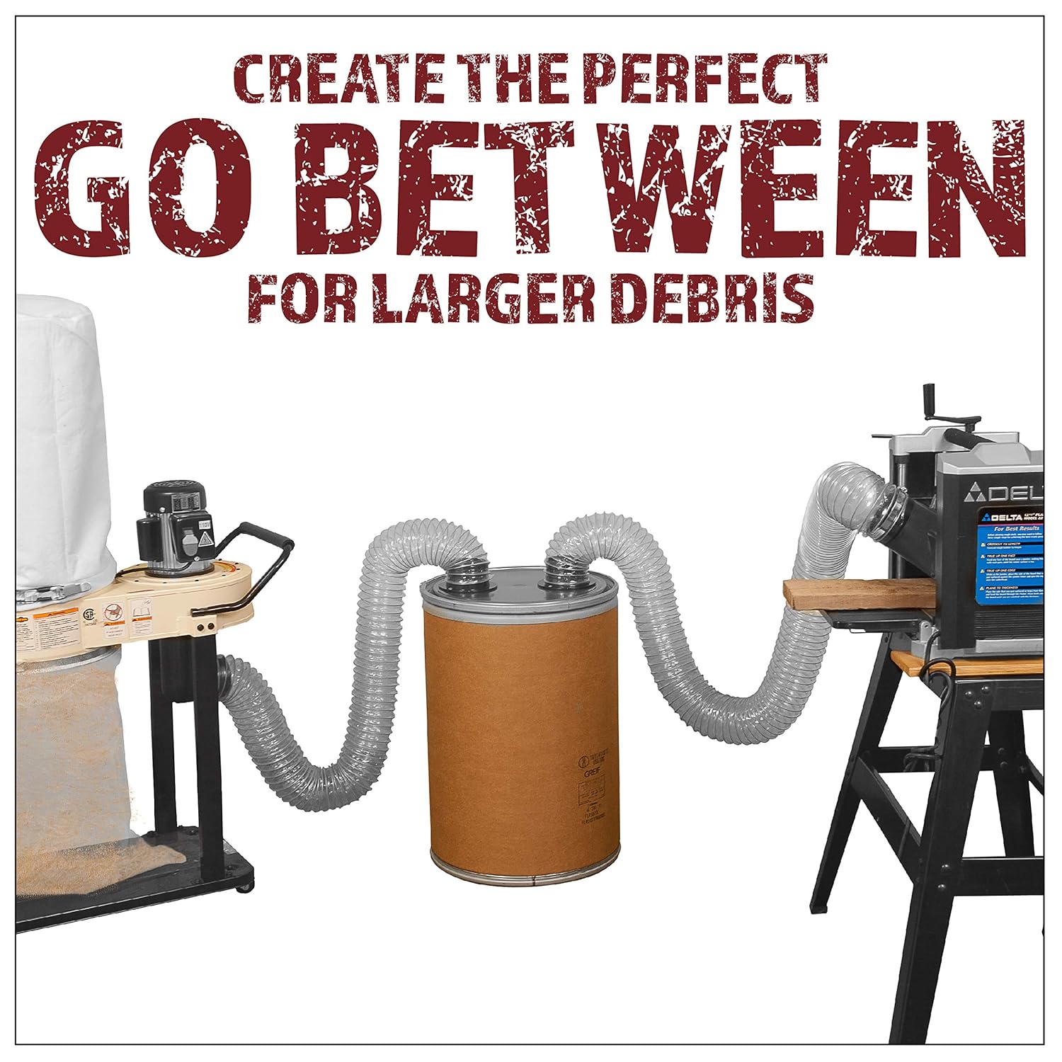 4" Cyclone Dust Separator Kit