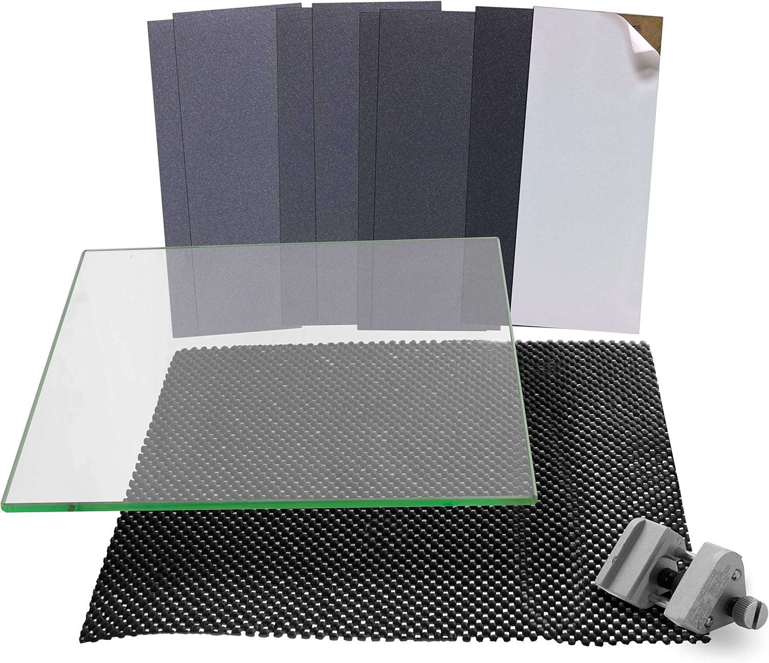 Glass Plate Sharpening Kit