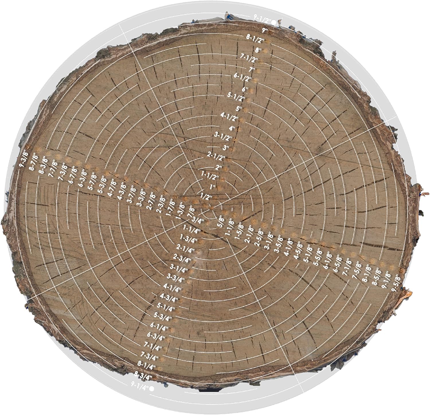 10" Round Center Finder/Compass
